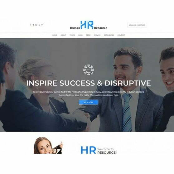 Human Resource – HTML Template Human Resource – HTML Template