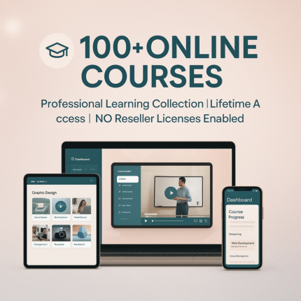 100+ Online Courses- NO Reseller Licenses Enabled